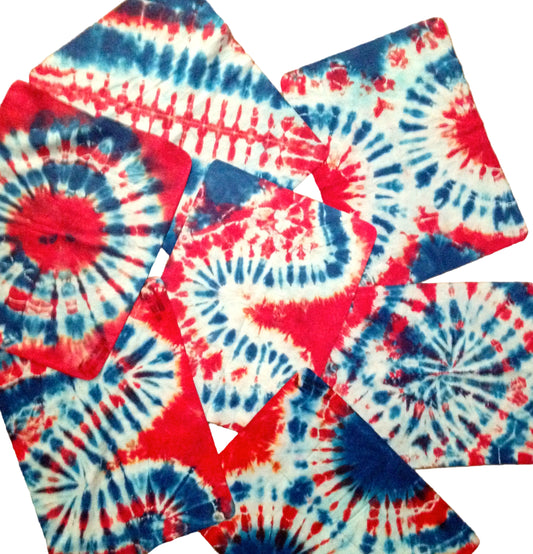 RED/WHITE/BLUE SHAMMIES image 0