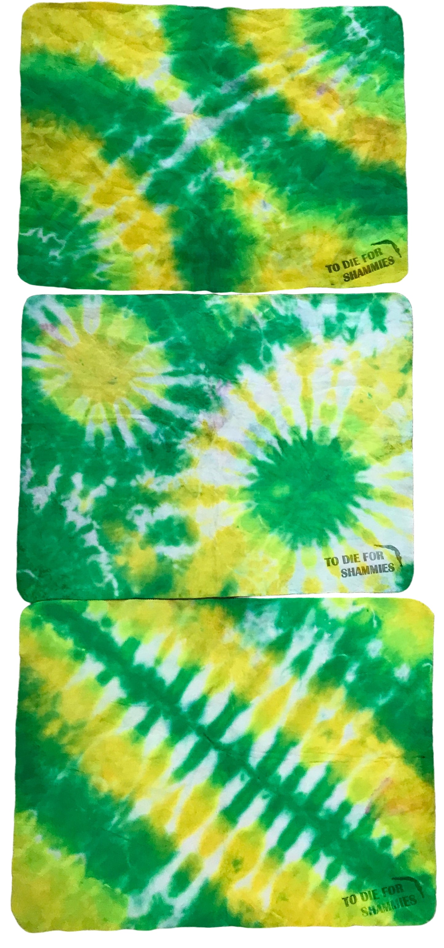 Green/ Yellow Shammies image 0