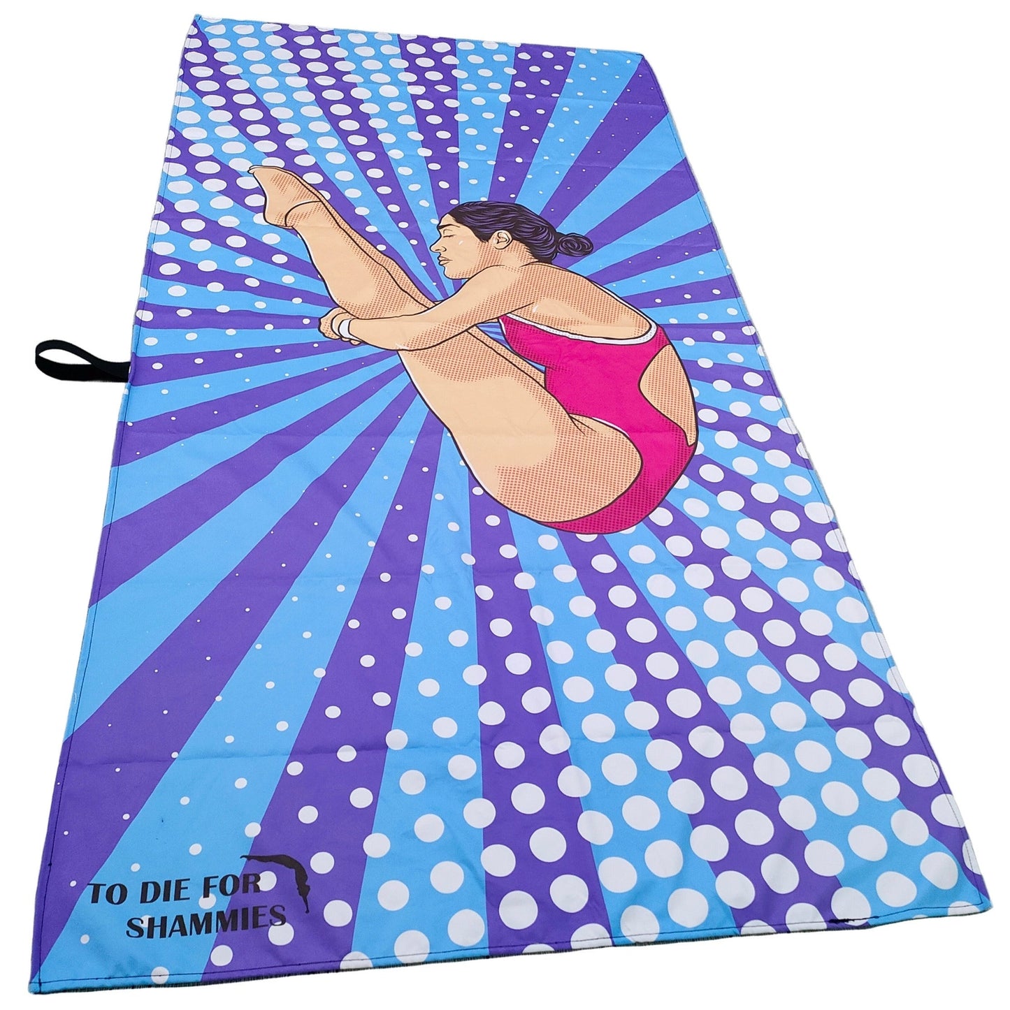 FEMALE PIKE DIVER MICROFIBER TOWEL